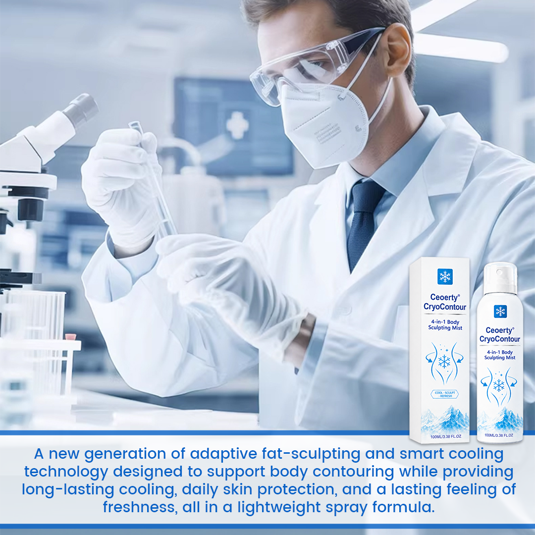SculptFrost™ 4-in-1 Körperformungs-Spray – Körperkonturen definieren, Fettabbau unterstützen & kühlende Frische genießen