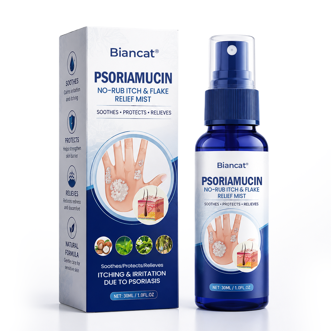 PsoriaVelle™ No-Rub Psoriasis Spray – Gezielte Pflege bei Juckreiz & Schuppen