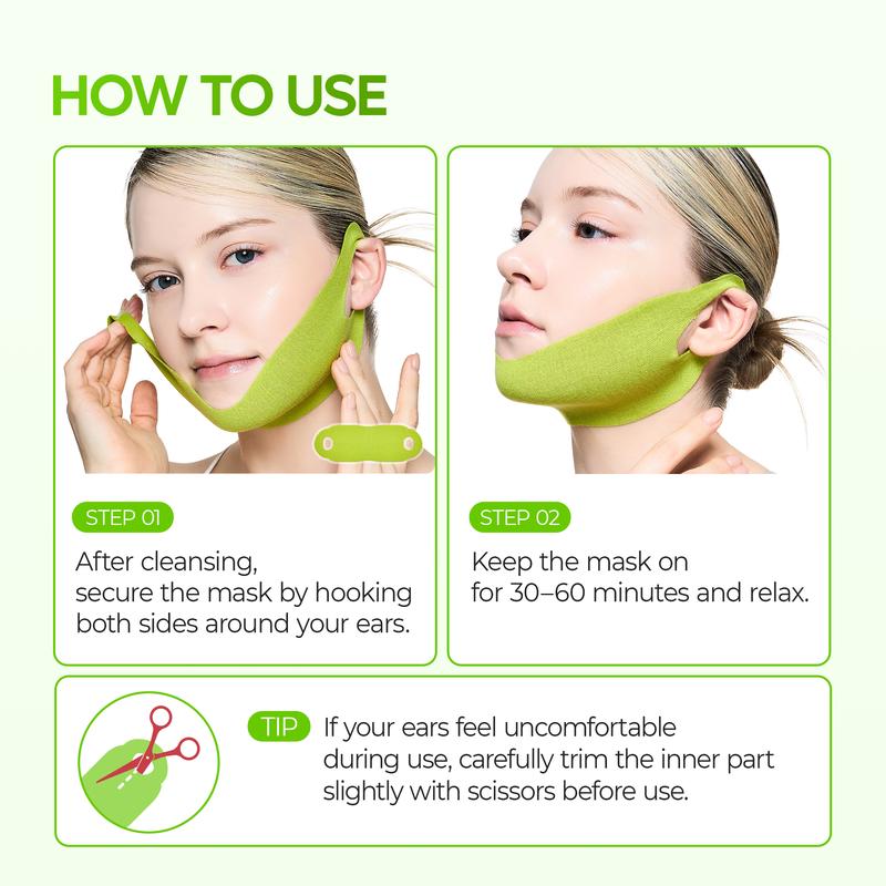Velyra™ V-Lifting Mewing Mask – Strafft Kiefer & Kinn und reduziert Doppelkinn