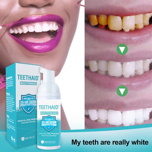 🔥 50% RABATT | BrightMint™ Premium Mundspülung – Für Frischen Atem & Strahlend Gepflegte Zähne