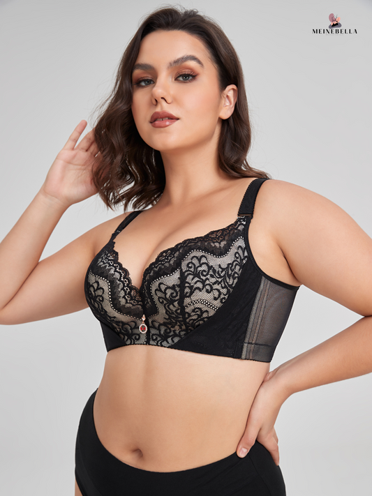Meinebella™ | Push-Up BH mit Spitze