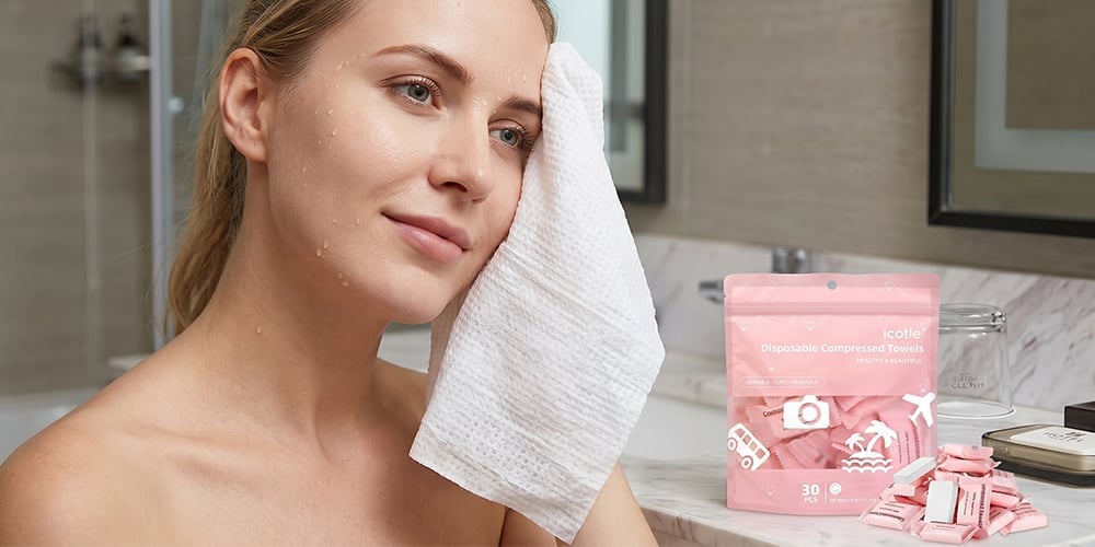 PureTowel™ Einweg-Reisehandtücher – Hygienische Frische Für Unterwegs