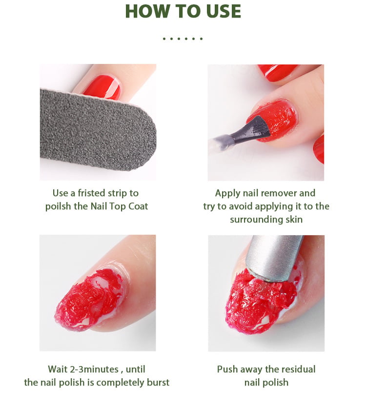 NailErase™ Magic Gel-Nagellackentferner – Entfernt Gel-Lack in wenigen Minuten
