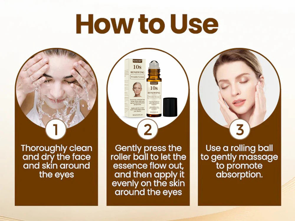 Aureline™ | Renewing 10s Wrinkle Serum – Für Sofort Glatter & Straffer Aussehende Haut