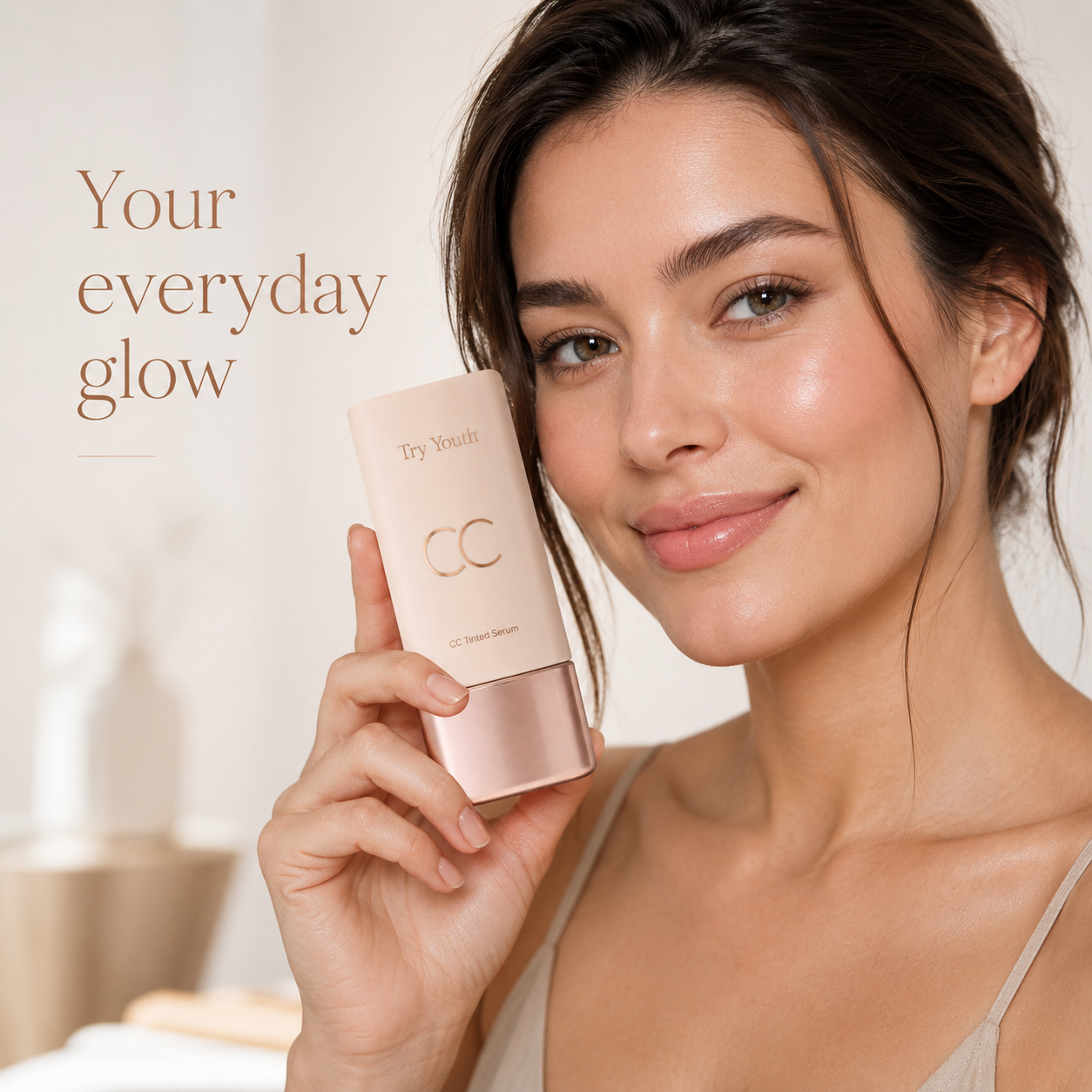 🔥 50% RABATT | ToneGlow™ CC-Farbkorrektur-Serum mit Tönung