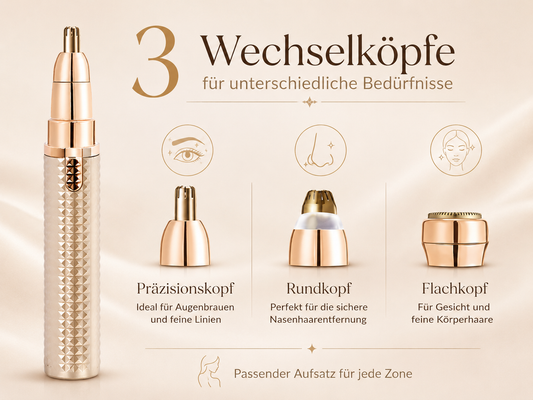 Tragbarer, multifunktionaler elektrischer Augenbrauenschneider