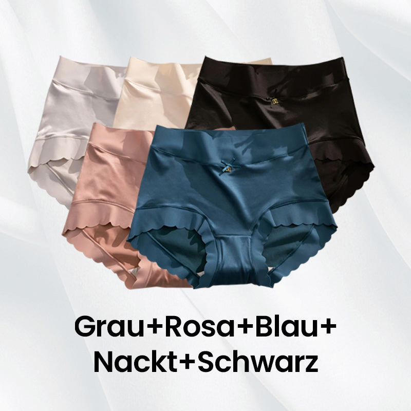 Kaufen Sie 1 und erhalten Sie 2 gratis,Antibakterielle, hygroskopische, geruchlose gynäkologische Slips aus Seide