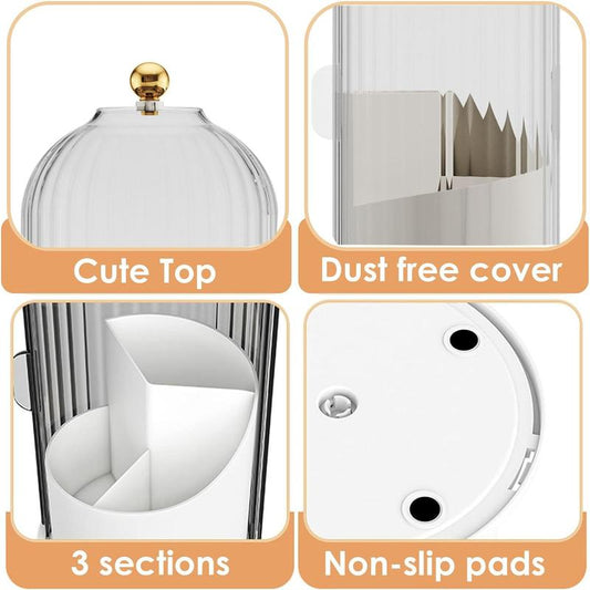 DomiLisse™ Staubdichter Toiletten-Organizer – Badutensilien sauber schützen & platzsparend aufbewahren