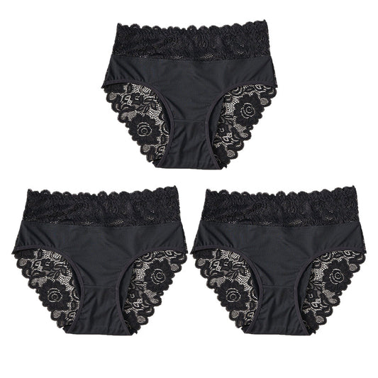 📢📢50 % RABATT!! ⏰ Weiche & atmungsaktive Spitzen-Slips für Damen