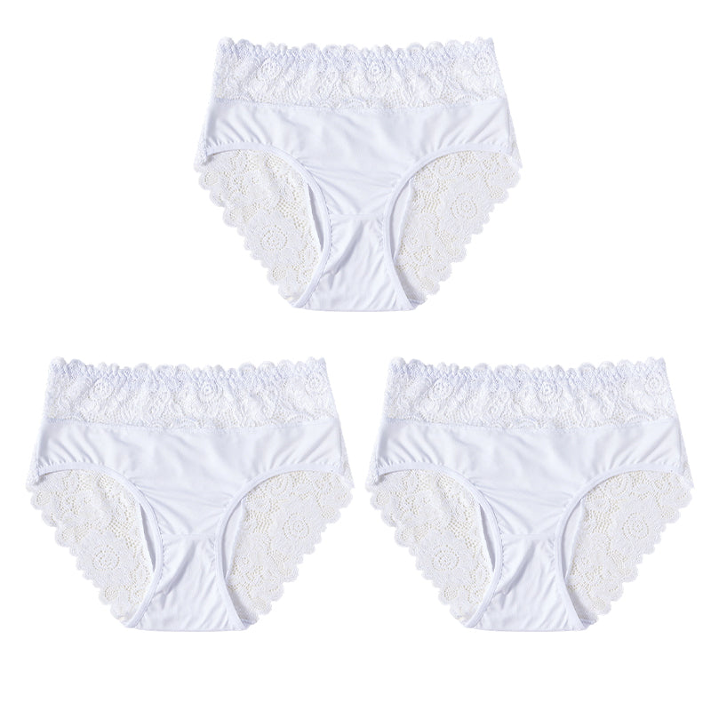 📢📢50 % RABATT!! ⏰ Weiche & atmungsaktive Spitzen-Slips für Damen