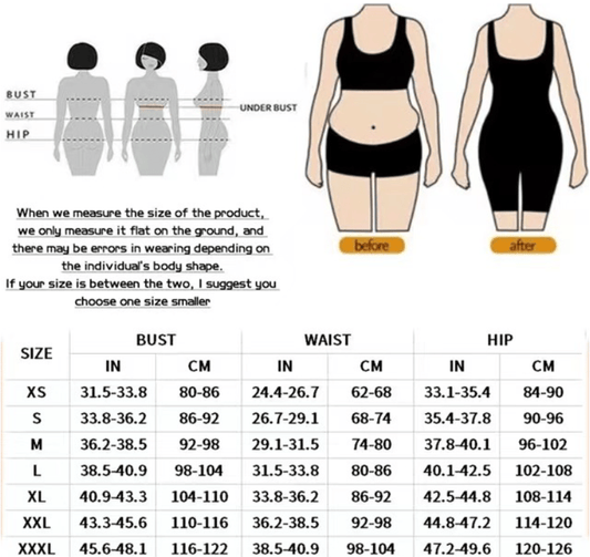🔥HEISSER SALE – 50 % RABATT🔥 Formender Bodysuit mit hoher Kompression