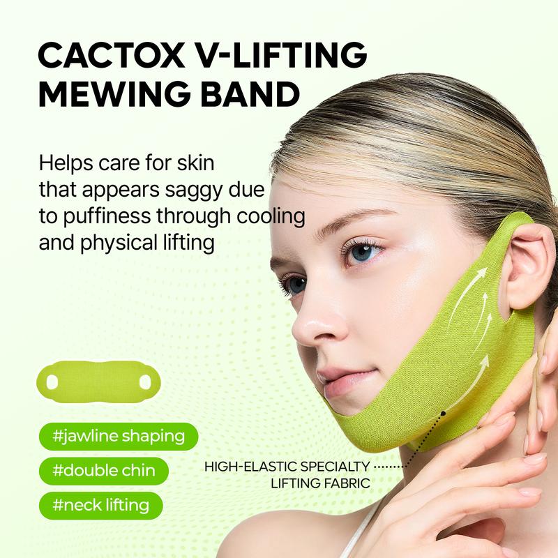 Velyra™ V-Lifting Mewing Mask – Strafft Kiefer & Kinn und reduziert Doppelkinn