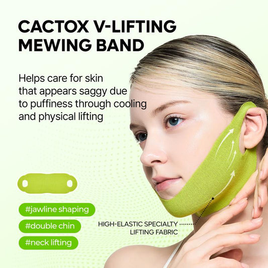 Velyra™ V-Lifting Mewing Mask – Strafft Kiefer & Kinn und reduziert Doppelkinn