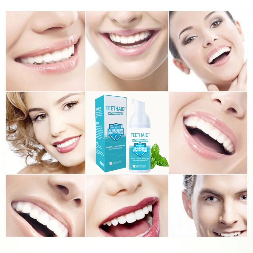 🔥 50% RABATT | BrightMint™ Premium Mundspülung – Für Frischen Atem & Strahlend Gepflegte Zähne
