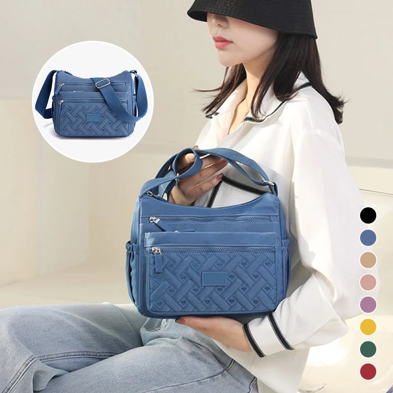 Klyvora™ Schulter-Umhängetasche – Elegante Crossbody-Tasche mit viel Stauraum für Alltag & Reisen