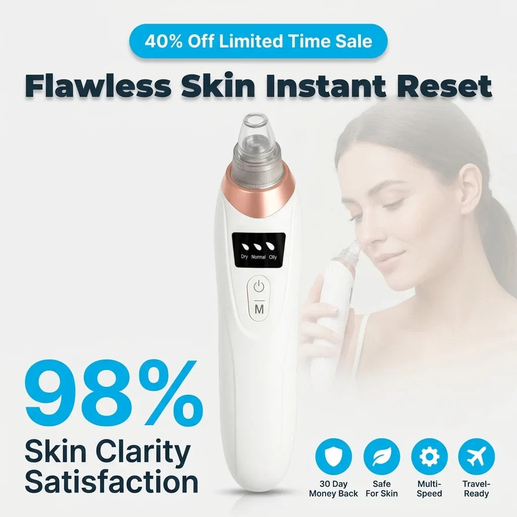 PoreLuxe™ Mitesser-Porensauger – Für sichtbar reinere & glattere Haut