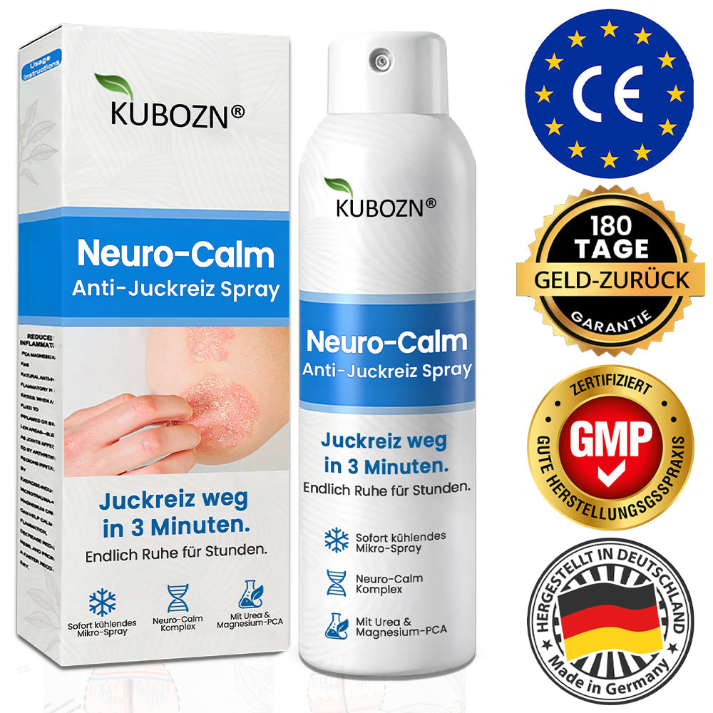 KUBOZN® | Magnesium Kräuter-Spray für Psoriasis-neigende Haut