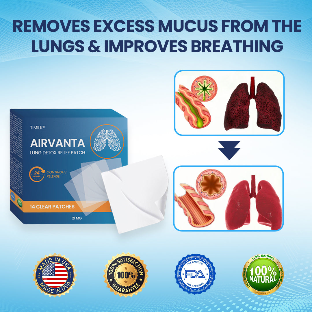ViraLung™ Lung Detox Relief Patch – Für freie Atemwege & gesunde Lungenfunktion