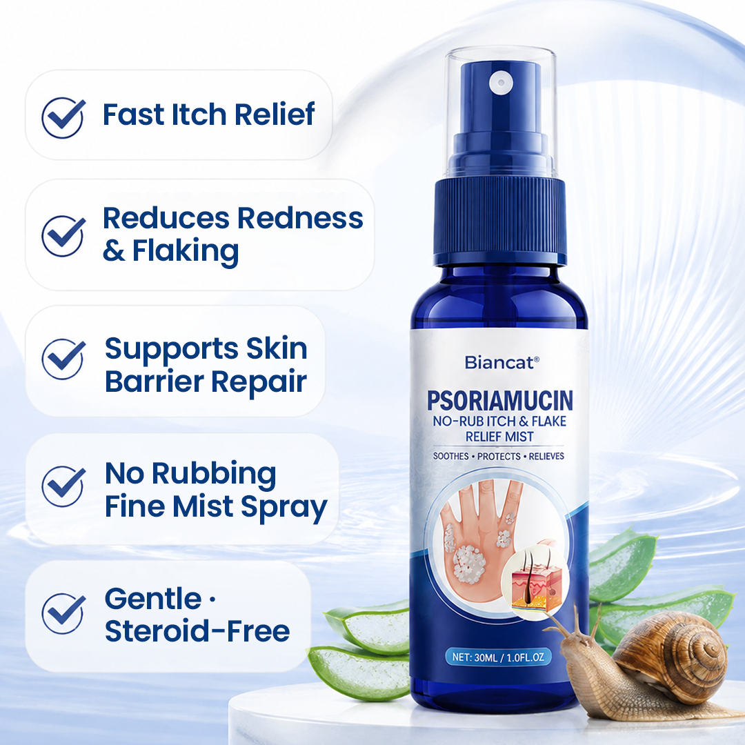 PsoriaVelle™ No-Rub Psoriasis Spray – Gezielte Pflege bei Juckreiz & Schuppen