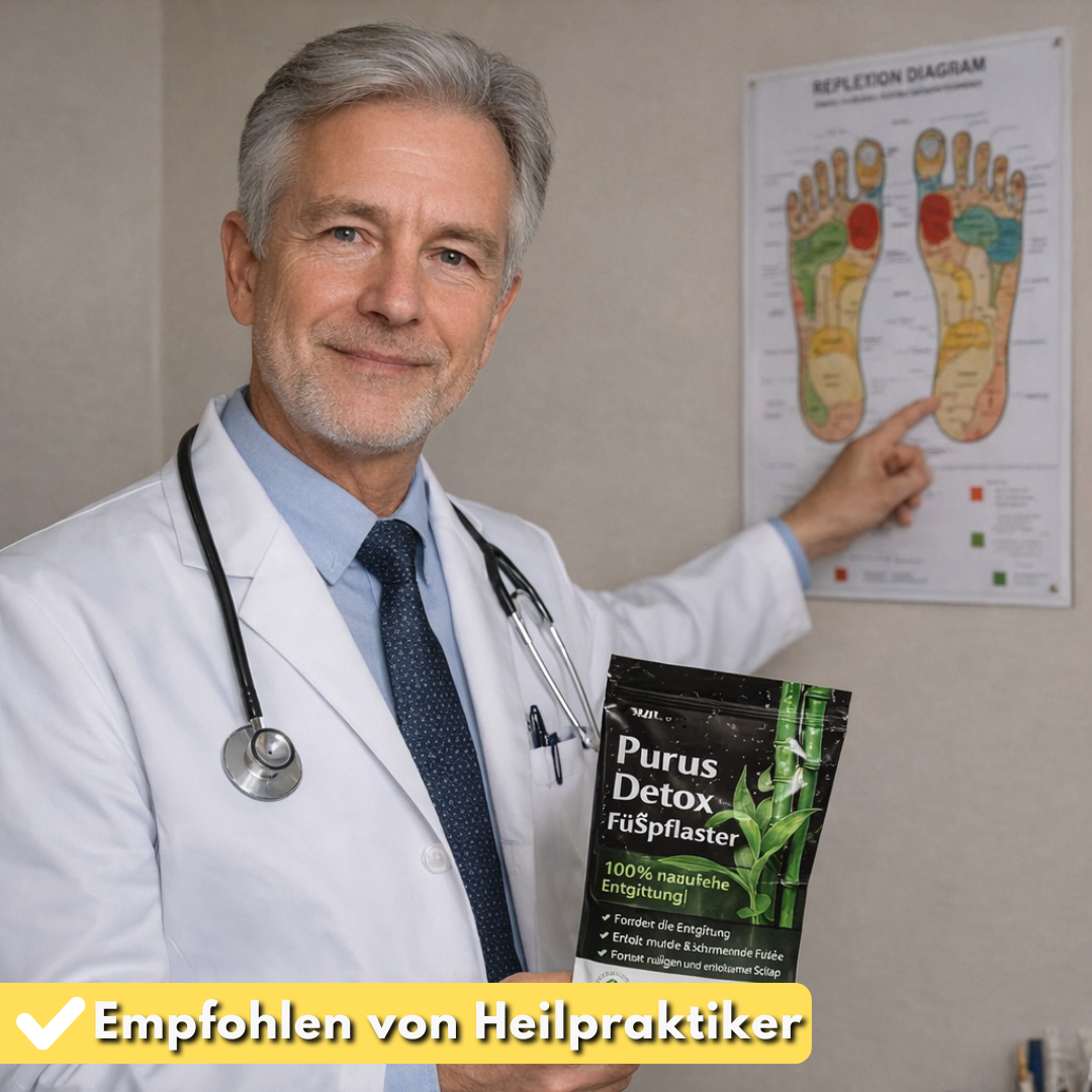 Purus Detox Fußpflaster – Sanfte Entgiftung