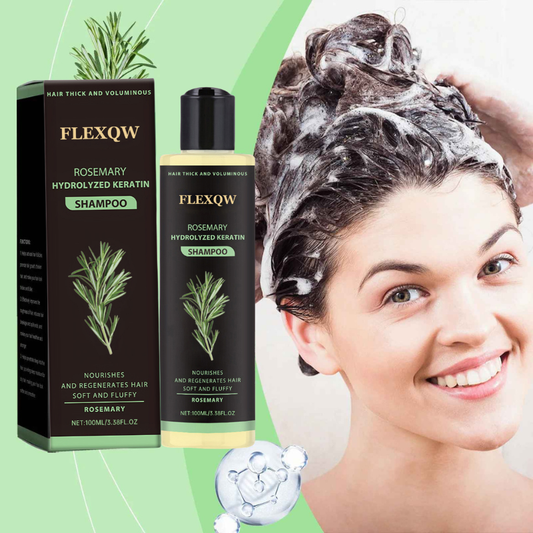 Rose® GlowShampoo 1+1 GRATIS: Natürliche Keratin Reparatur Tiefe Hydratation Und Strahlender Glanz Glow Shampoo