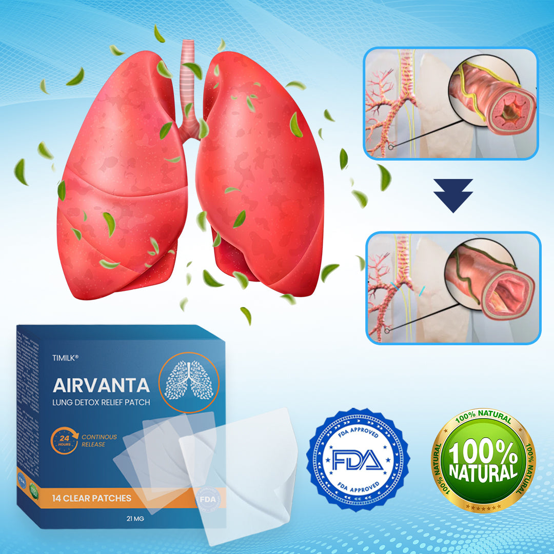 ViraLung™ Lung Detox Relief Patch – Für freie Atemwege & gesunde Lungenfunktion