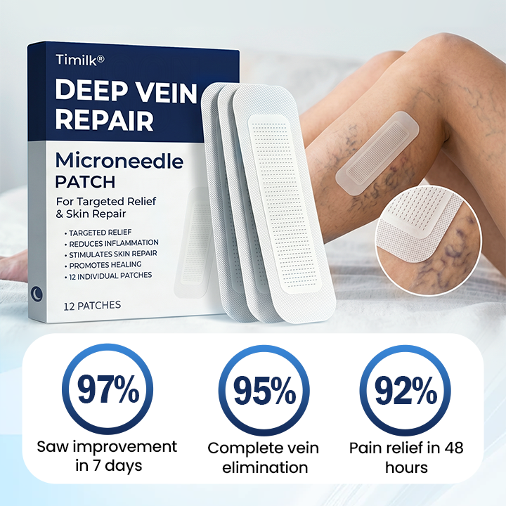 VeinLuxe™ Mikronadel-Pflaster gegen Krampfadern – Lindert Schmerzen & Schwellungen