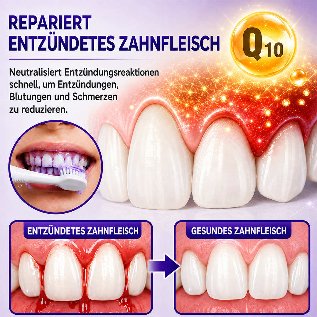 OralVera™ Gingivitis- & Parodontitis-Pflege-Zahnpasta – Zahnfleisch stärken, Zahnfleischbluten reduzieren & Mundgesundheit unterstützen