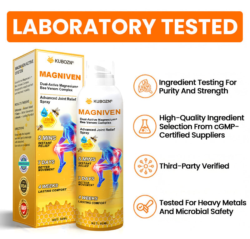 BeeMotion™ | Magnesium- & Bienengift-Gelenkspray – Für Mehr Beweglichkeit & Weniger Gelenkbeschwerden