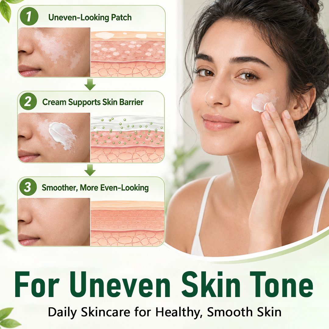 Vitarelle™ Herbal Vitiligo Creme – 7-Tage-Pflege für sichtbar gleichmäßigeren Hautton