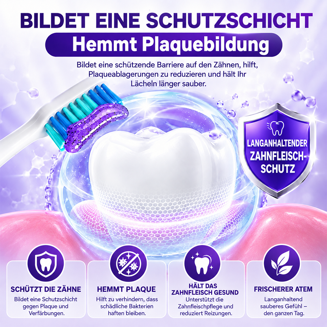 OralVera™ Gingivitis- & Parodontitis-Pflege-Zahnpasta – Zahnfleisch stärken, Zahnfleischbluten reduzieren & Mundgesundheit unterstützen