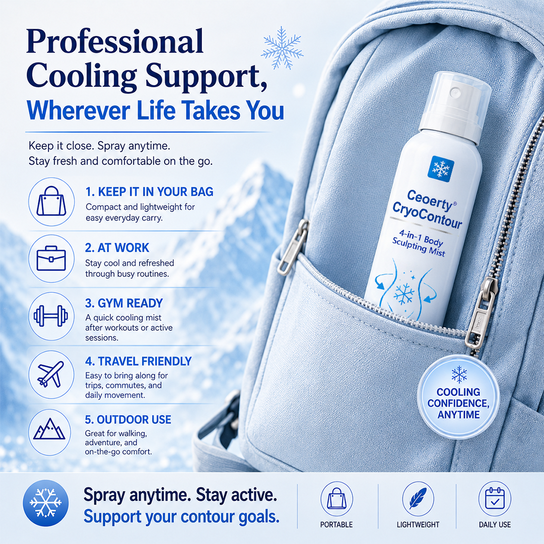 SculptFrost™ 4-in-1 Körperformungs-Spray – Körperkonturen definieren, Fettabbau unterstützen & kühlende Frische genießen