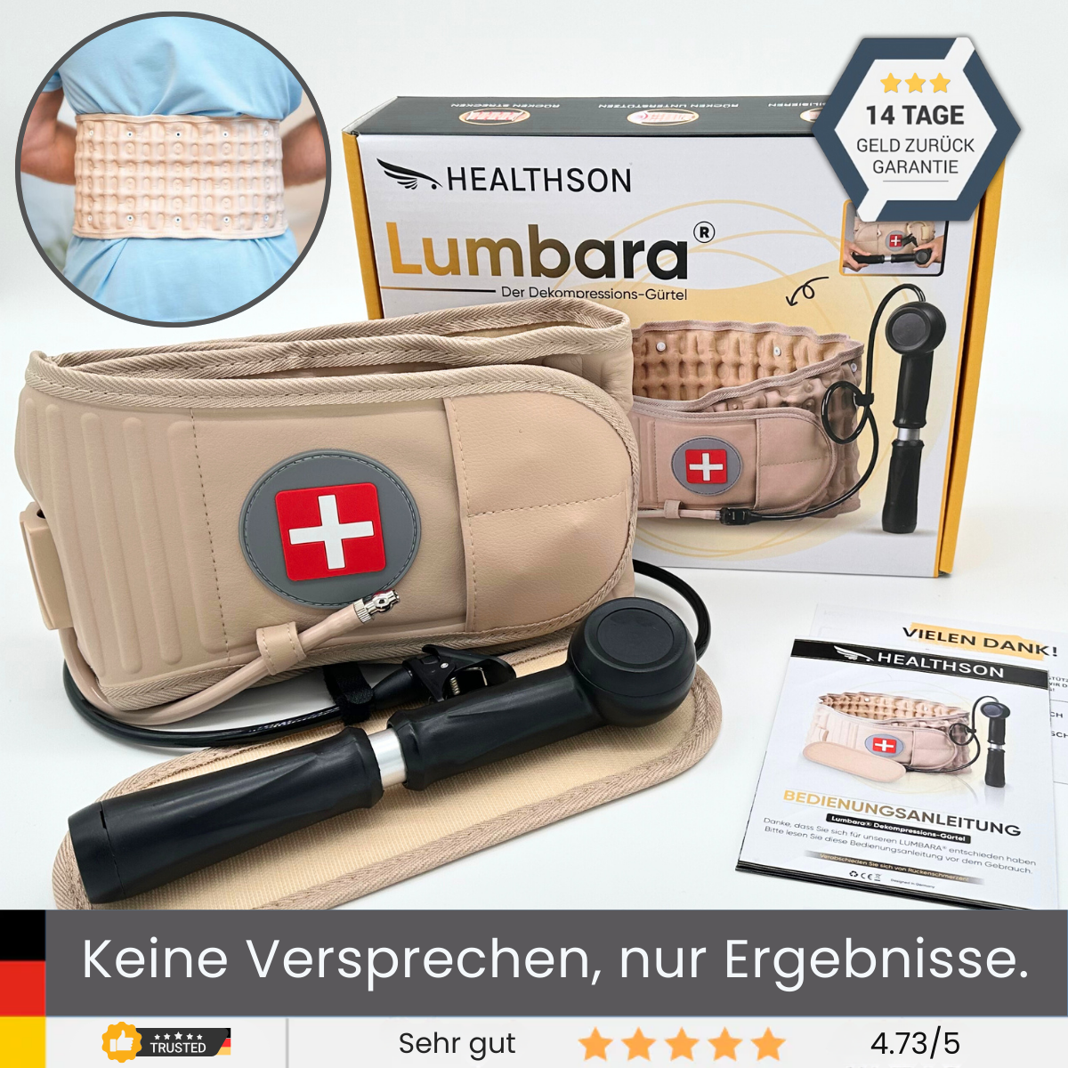 Lumbara® | Befreiendes Gefühl für Deinen Rücken