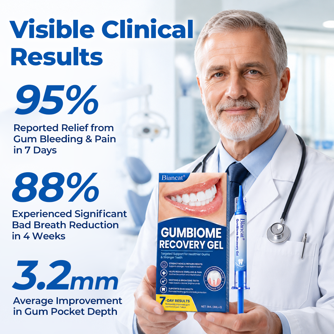 GumRevia™ GumBiome Recovery Gel – Gezielte Pflege für Zahnfleisch & Zahnfleischrückgang