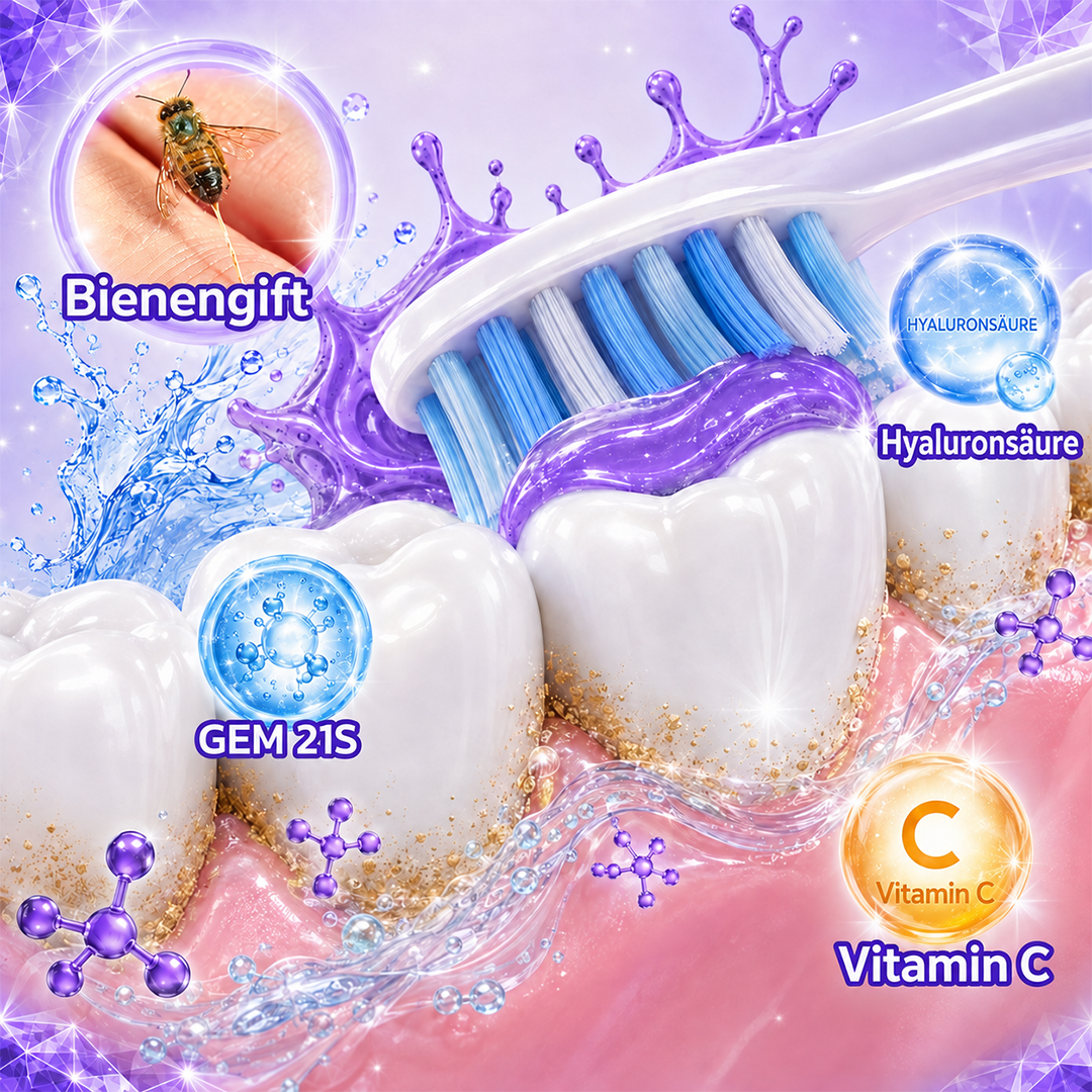OralVera™ Gingivitis- & Parodontitis-Pflege-Zahnpasta – Zahnfleisch stärken, Zahnfleischbluten reduzieren & Mundgesundheit unterstützen
