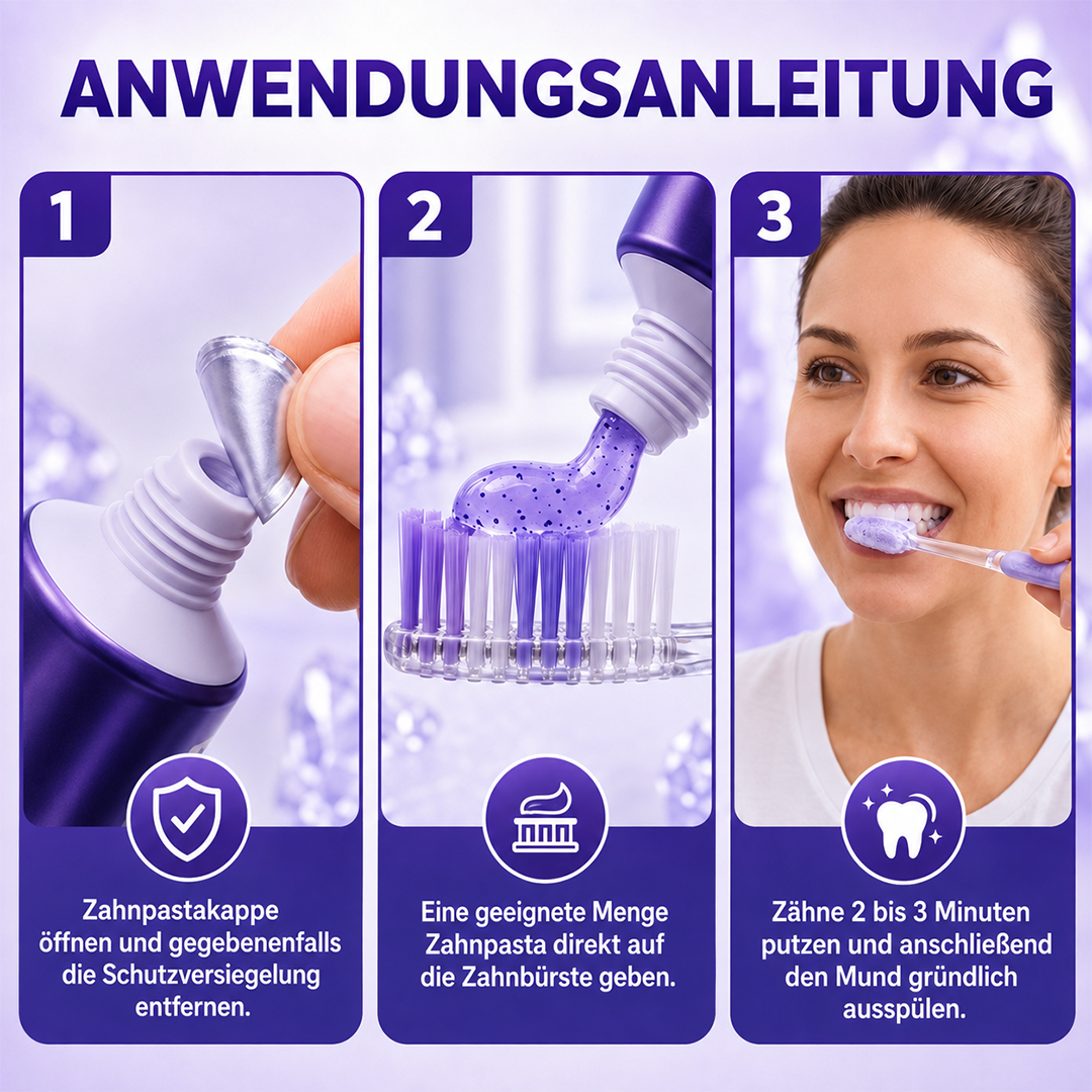 OralVera™ Gingivitis- & Parodontitis-Pflege-Zahnpasta – Zahnfleisch stärken, Zahnfleischbluten reduzieren & Mundgesundheit unterstützen