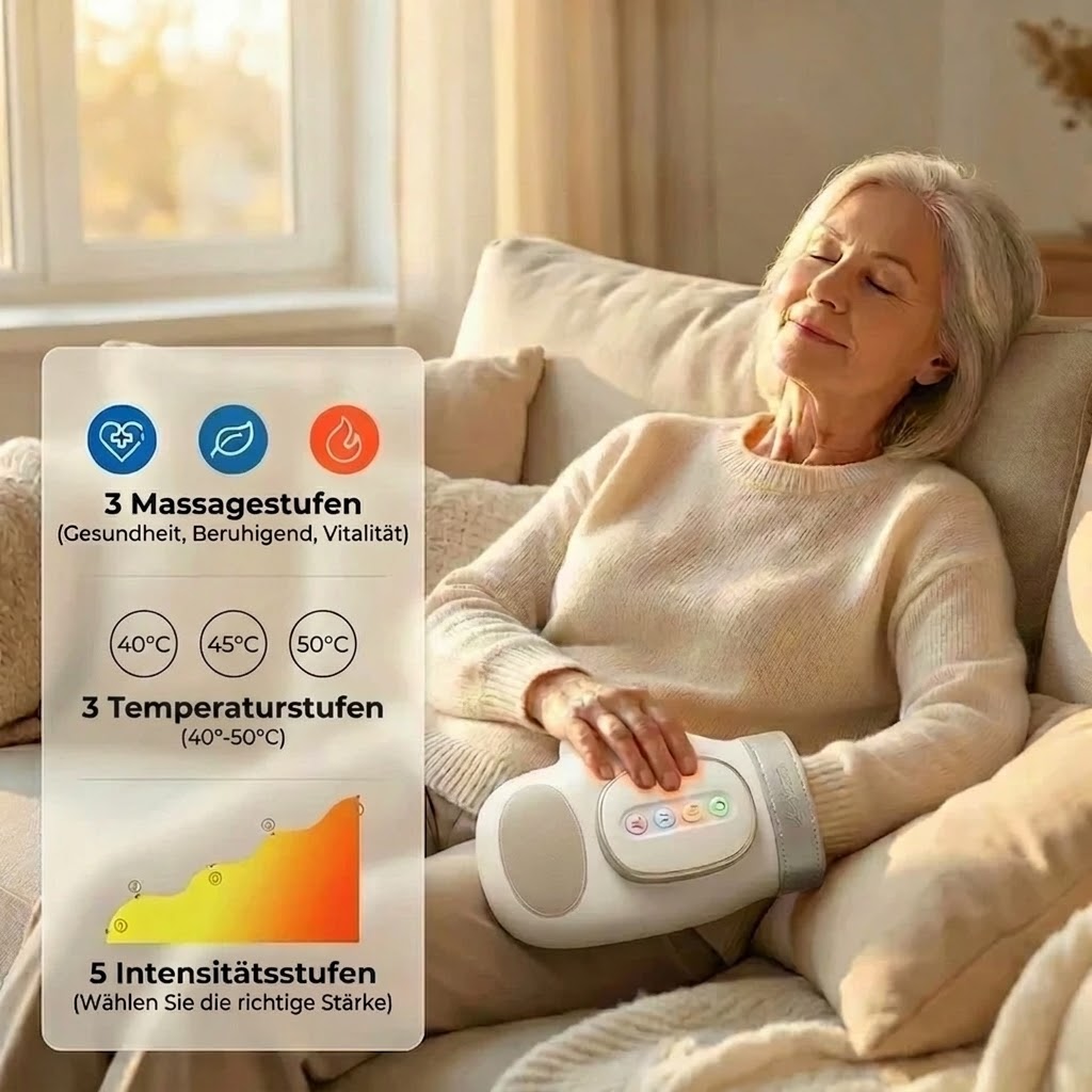 CalmHand™ | Keine steifen Finger, kein Kribbeln, kein nagendes Schmerzgefühl mehr.