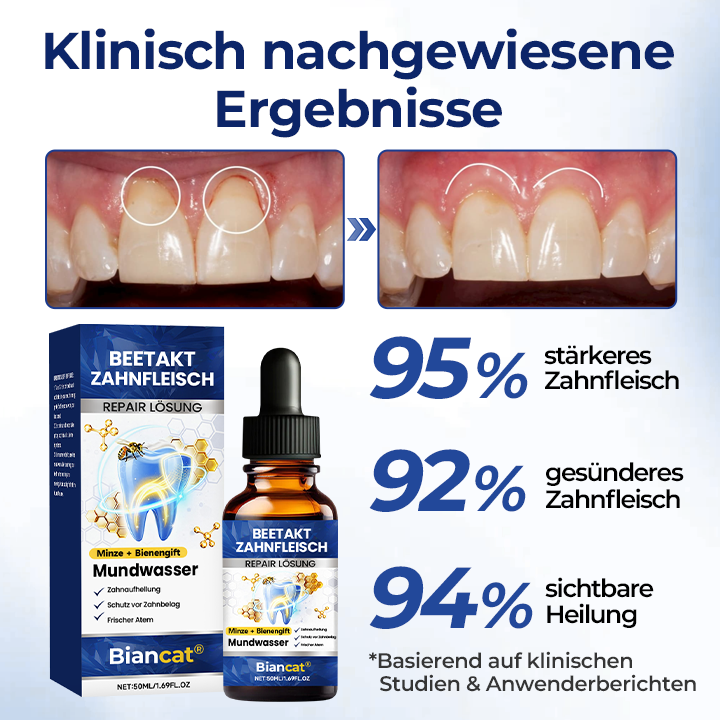 GumVita™ Zahnfleisch-Repair Lösung – Unterstützt gesundes Zahnfleisch & lindert Zahnfleischbeschwerden