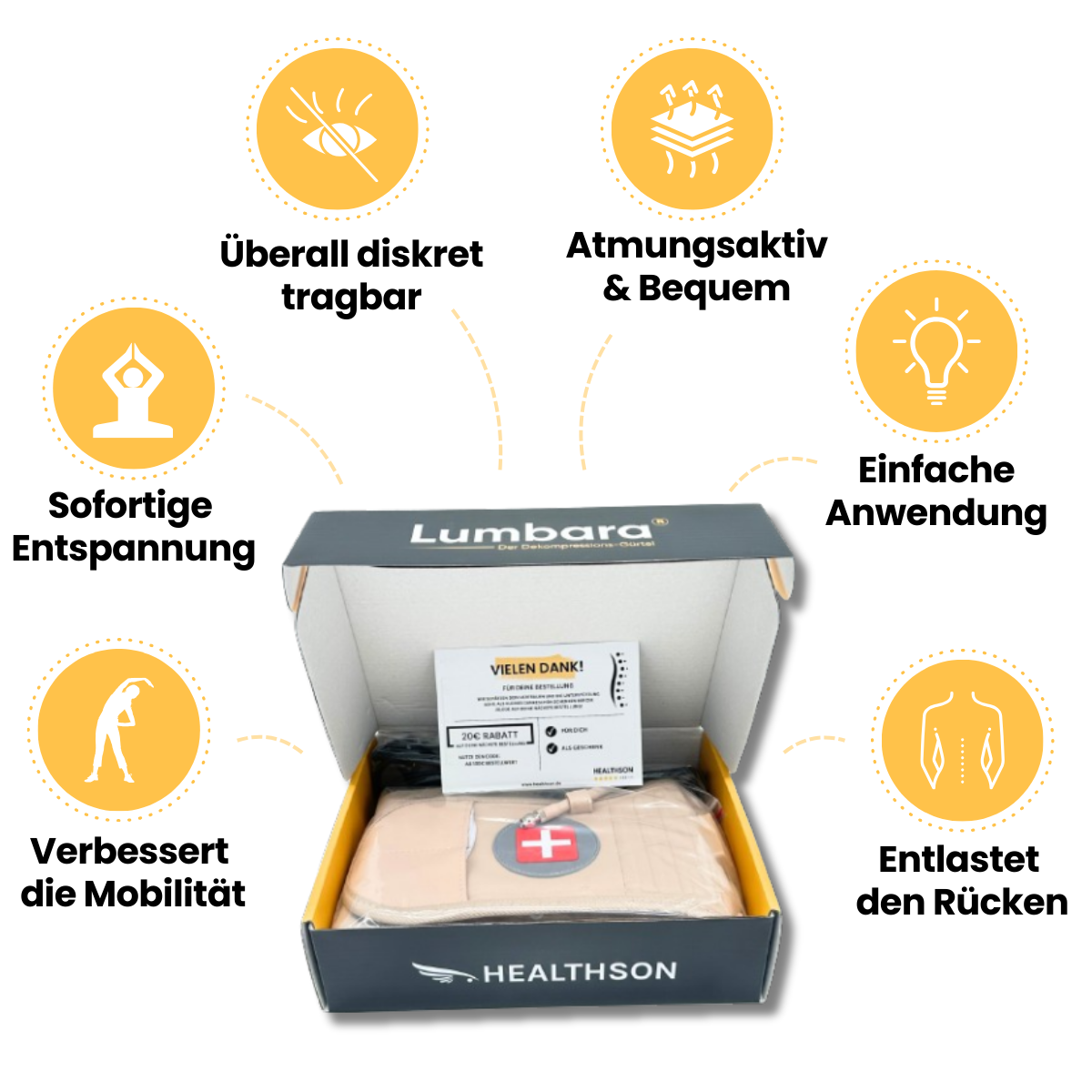 Lumbara® | Befreiendes Gefühl für Deinen Rücken