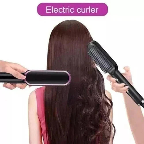 QuickGlam™ | 2-in-1 Haarstyling-Kamm für glattes & glänzendes Haar