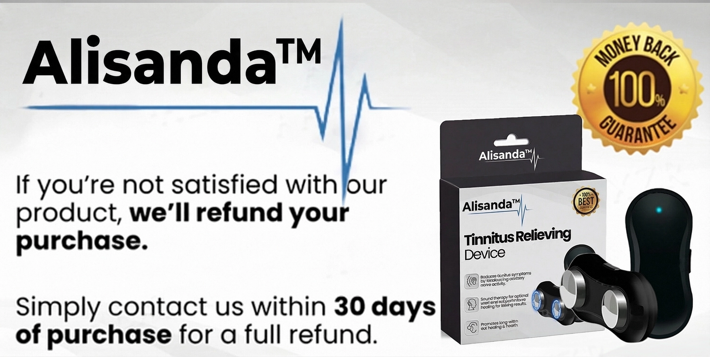 TinniVexa™ Tinnitus Relief Gerät – NeuroPulse-Technologie für schnelle, medikamentenfreie Linderung