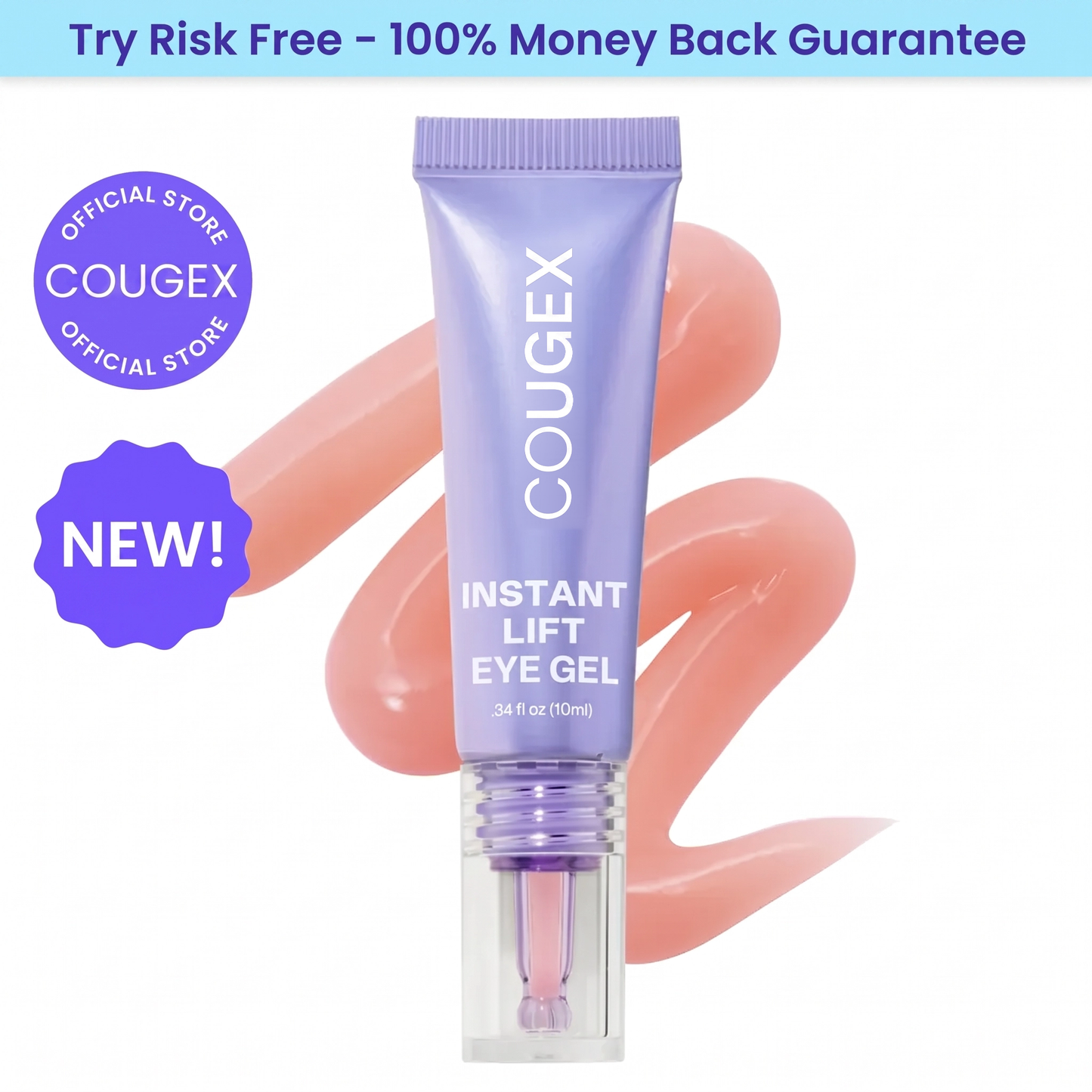 LumiVeyra™ Instant Lift Eye Gel – Glättet feine Linien & reduziert das Erscheinungsbild von Augenringen und Tränensäcken