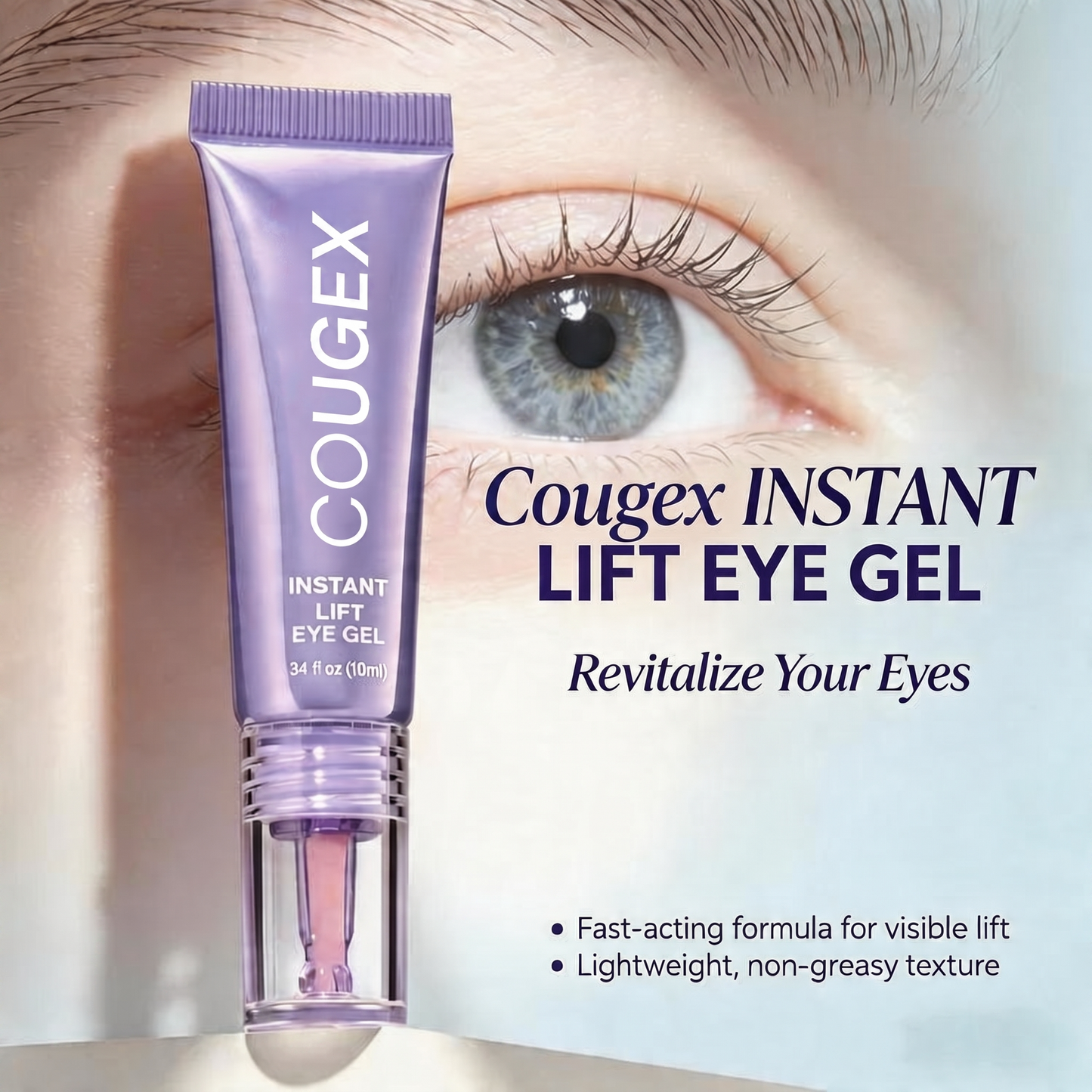 LumiVeyra™ Instant Lift Eye Gel – Glättet feine Linien & reduziert das Erscheinungsbild von Augenringen und Tränensäcken