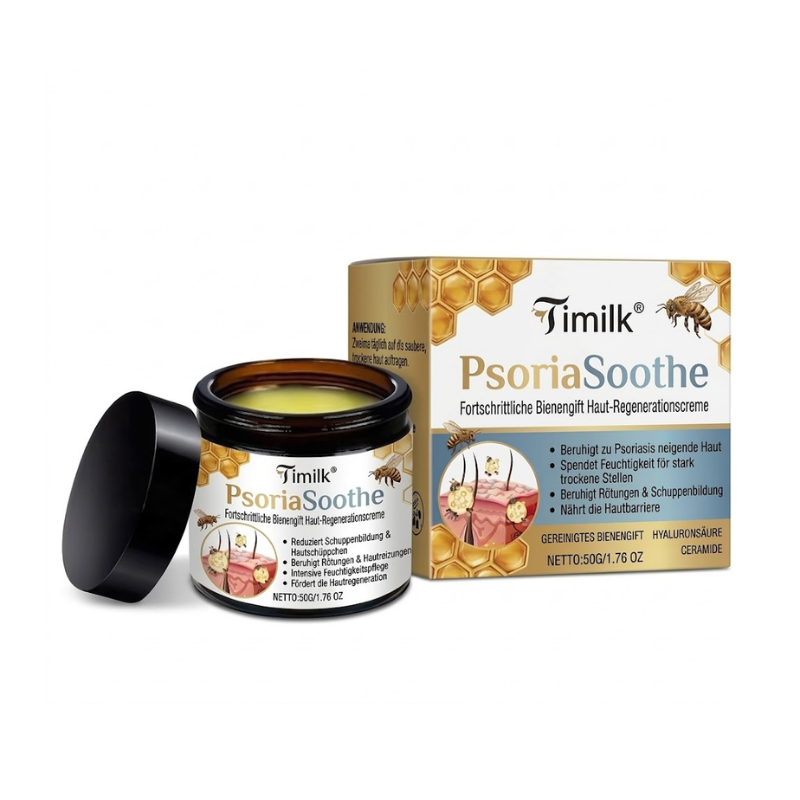 Timilk® | PsoriaSoothe Fortschrittliche Bienengift Haut-Regenerationscreme