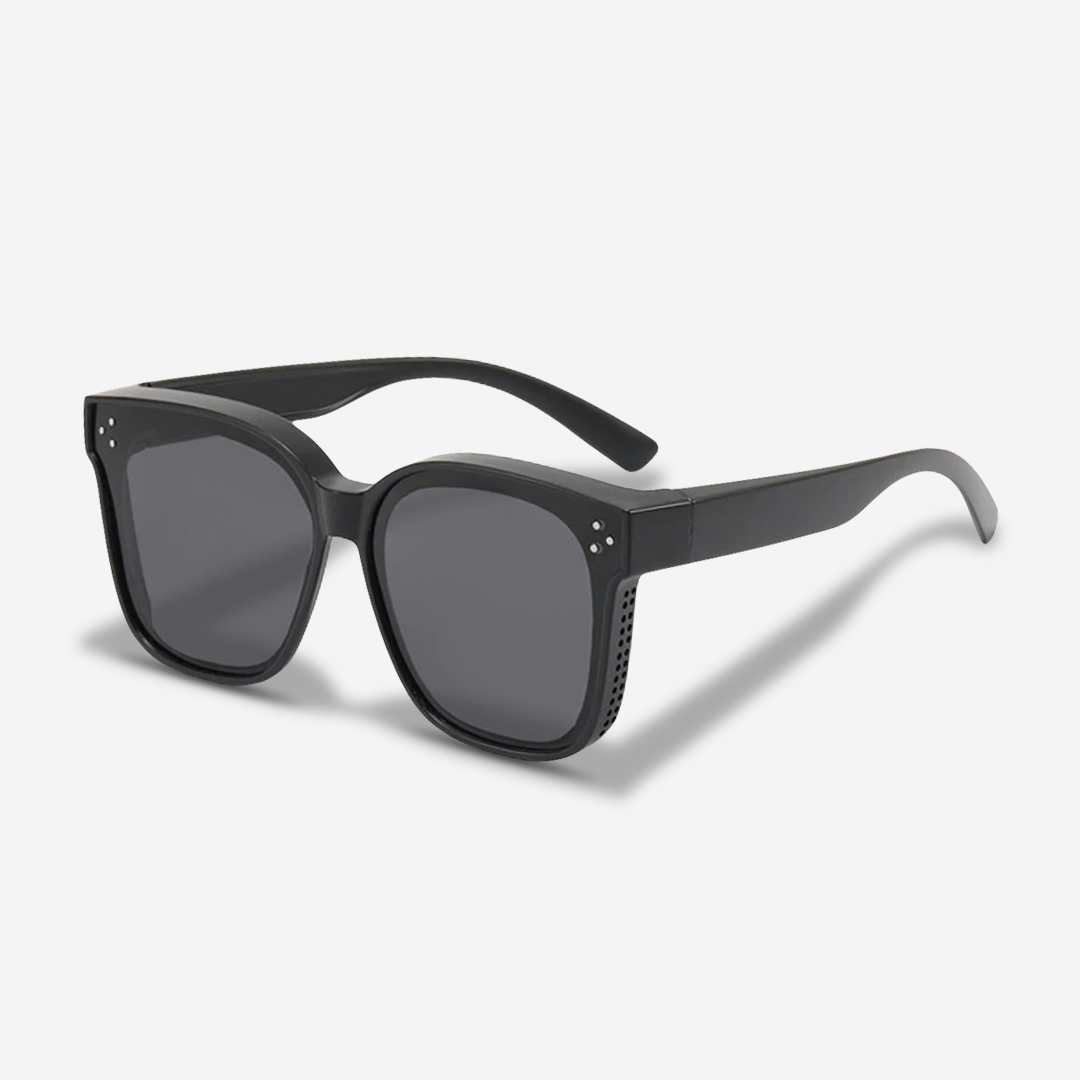SolaraFit™ Polarisierter UV-Schutz über Korrektionsbrillen - Sonnenbrille zum Überziehen für Damen