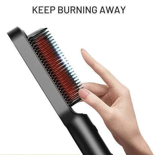 QuickGlam™ | 2-in-1 Haarstyling-Kamm für glattes & glänzendes Haar