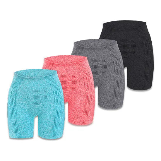 CurveViva™ Micro-Vibrations-Massage Ice-Silk Shaping Shorts – Körperformung, Fettverbrennung & Entgiftung
