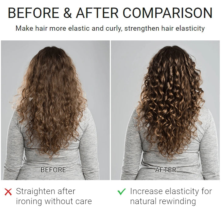 🔥Lang anhaltendes Styling Marokkanisches Volumen Feuchtigkeitsspendende Elastizität