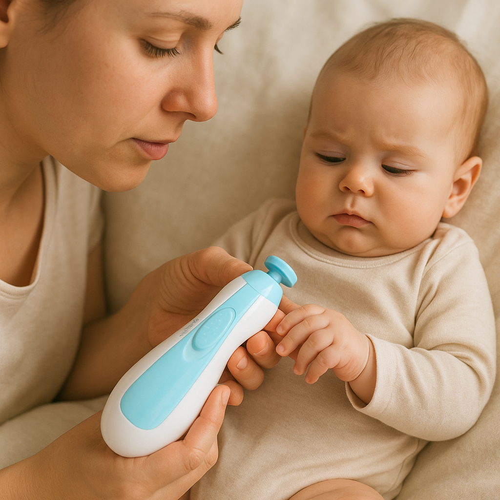 BabyCare™ Elektrische Baby-Nagelfeile – Sicher & Sanft