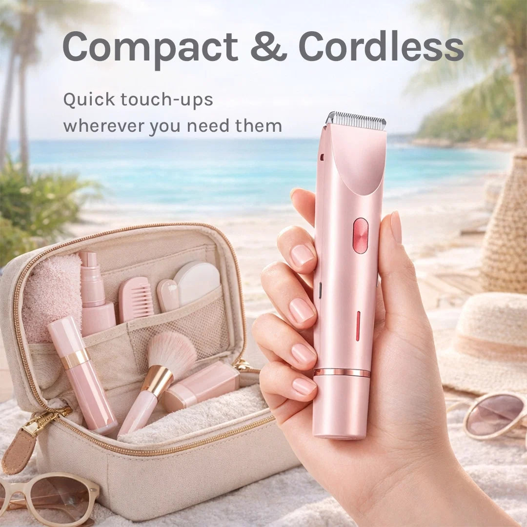 SilkTrim™ 2-in-1 Bikini- & Körperhaartrimmer – Für sanfte, gepflegte Haut